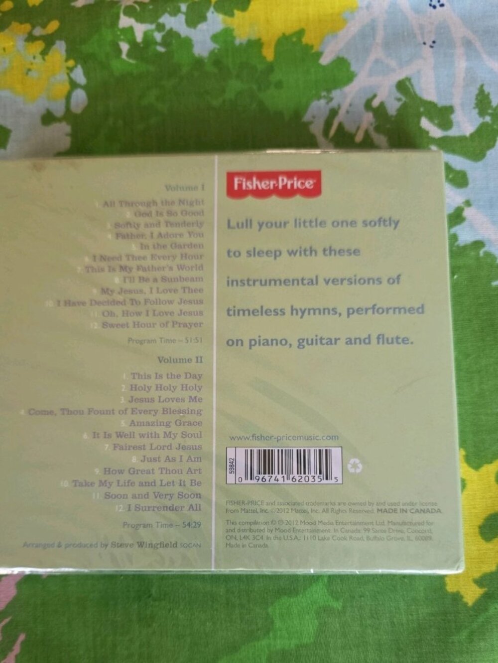 Fisher-Price Baby's First Hymns 2-CD Value Pack Instrumental - Picture 2 of 2